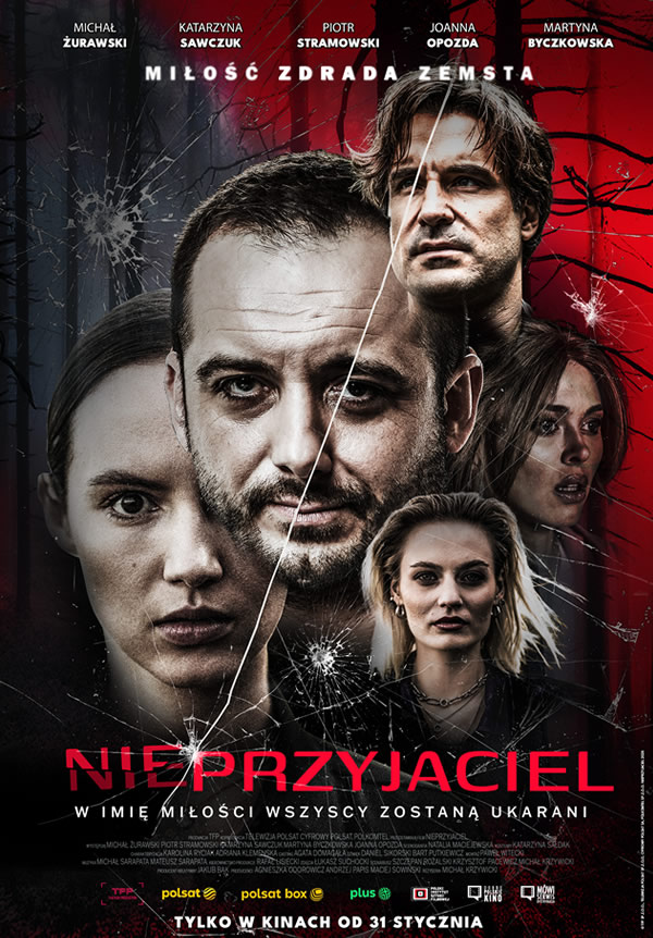 plakat film Nieprzyjaciel, reż. Michał Krzywicki